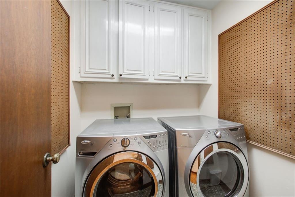 Laundry room on the first floor.
