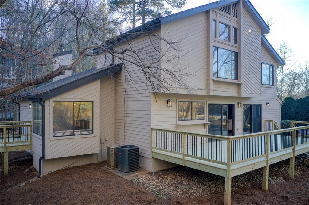 3 brand new decks and new exterior paint.