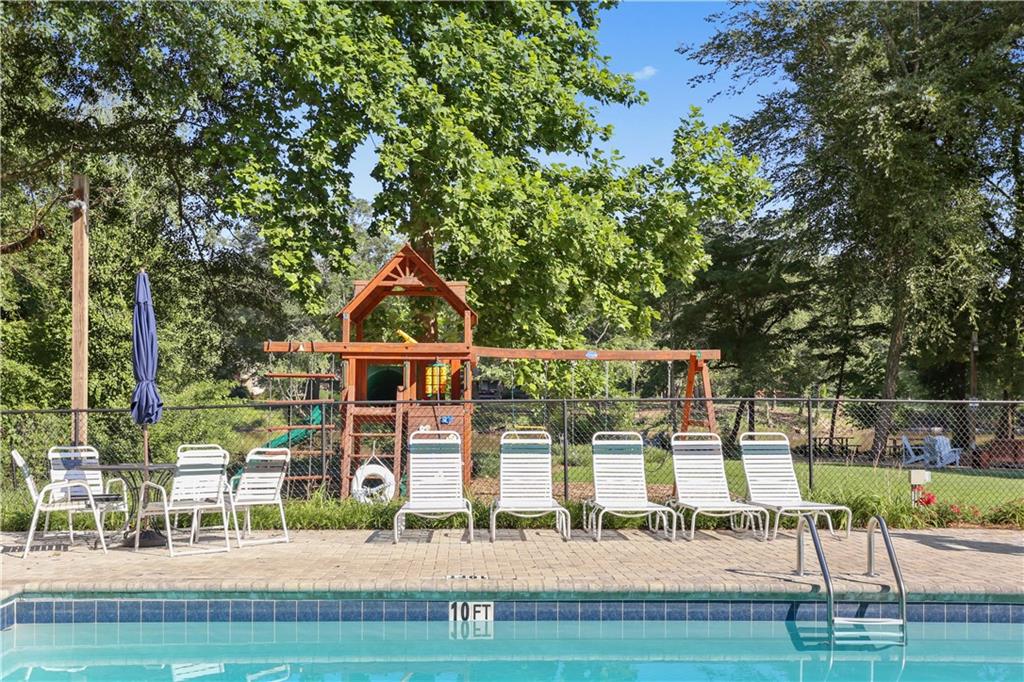 RCHA swimming pool with a playground