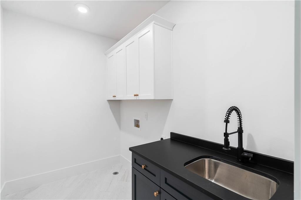 Laundry room.