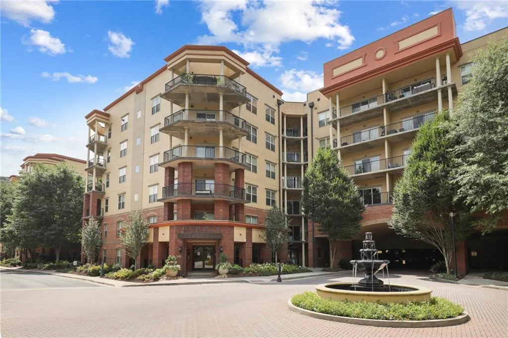 View of the building front exterior