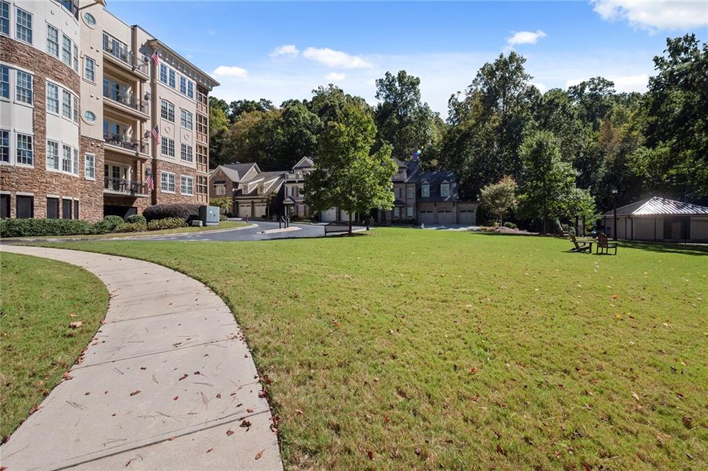 Notice the abundance of trees that surround this beautiful community!