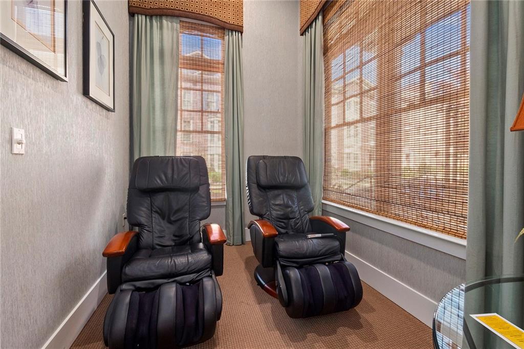 Want to just relax on a massage chair? Step right up and enjoy these, free of charge, as often as you like!