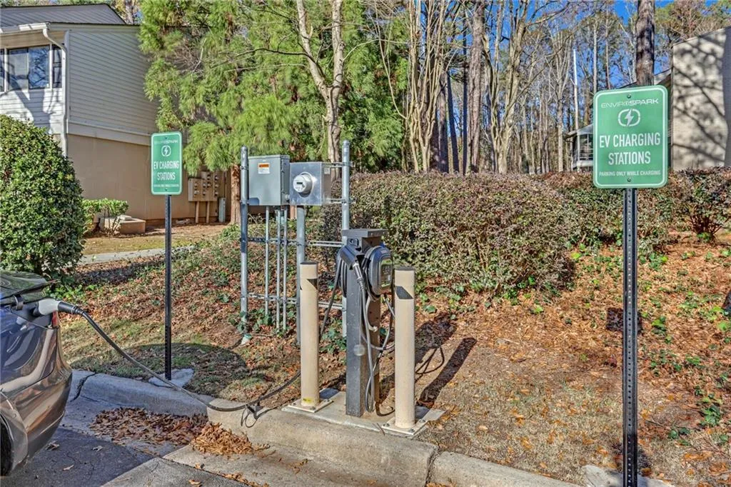 Exterior view of electric meter