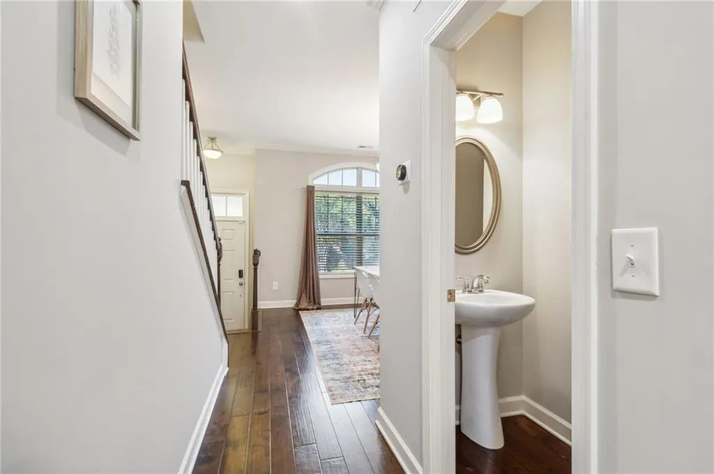 Half Bathroom on Main Level