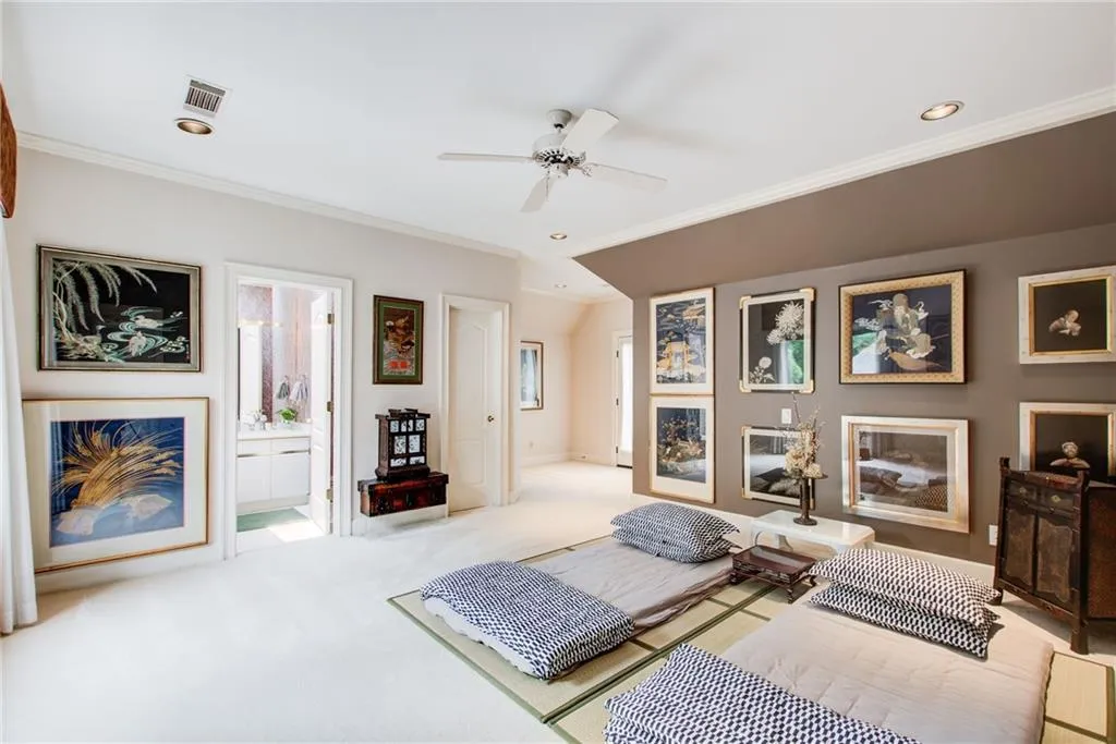 The other oversized secondary bedroom with ensuite bathroom and walk-in closet.
