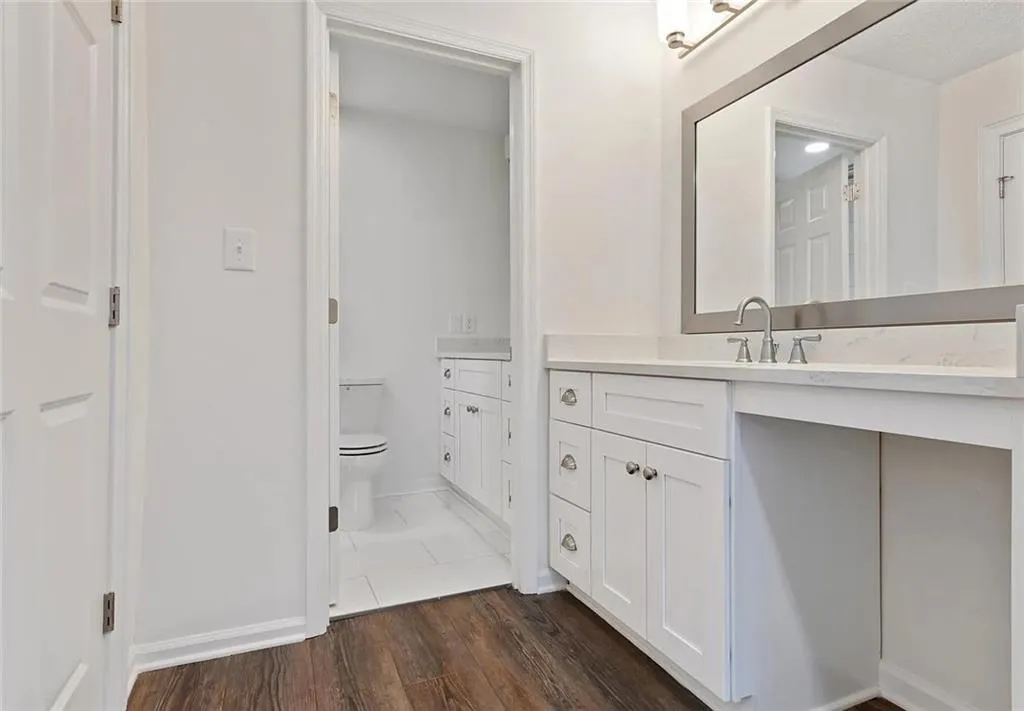 Primary Bathroom with Dual Vanities