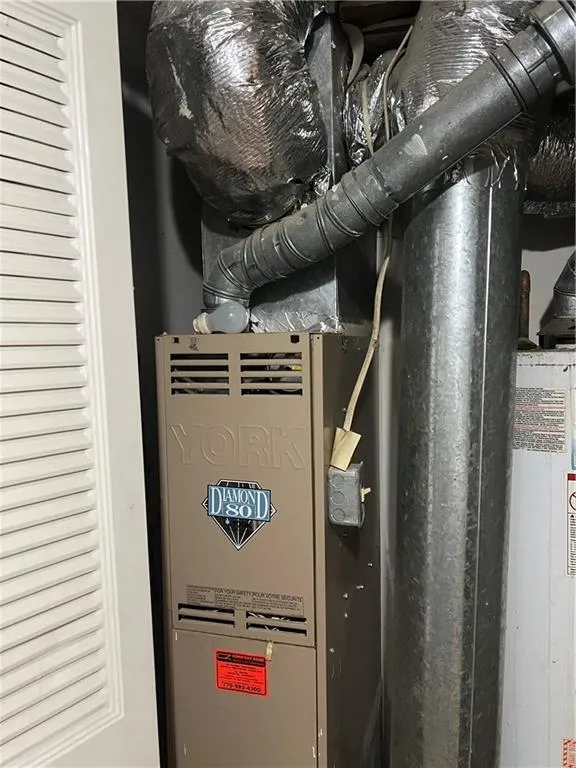 View of utility room