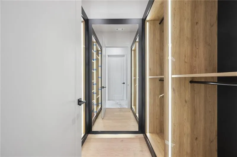 1 of 2 custom closets for this bedroom