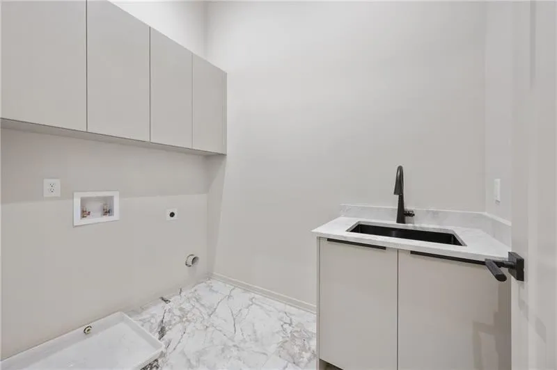 This is the laundry on the main level. There is a second laundry upstairs for added convience!
