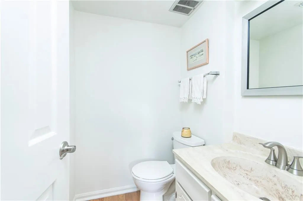 Half Bath on Main level
