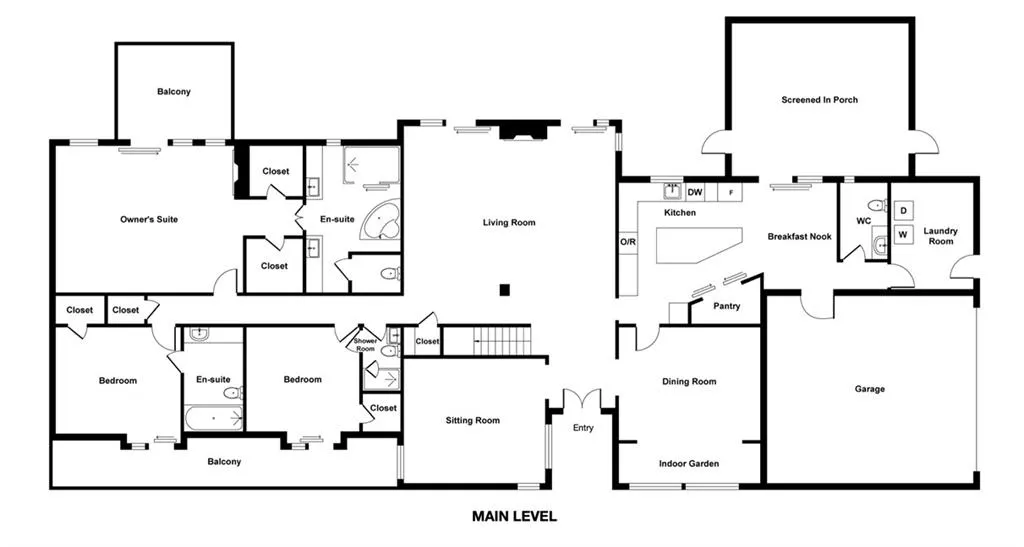 Main floor