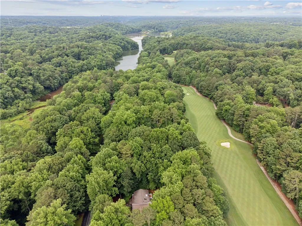 Located on the 12th fairway of Cherokee Town and Country Club Golf Course