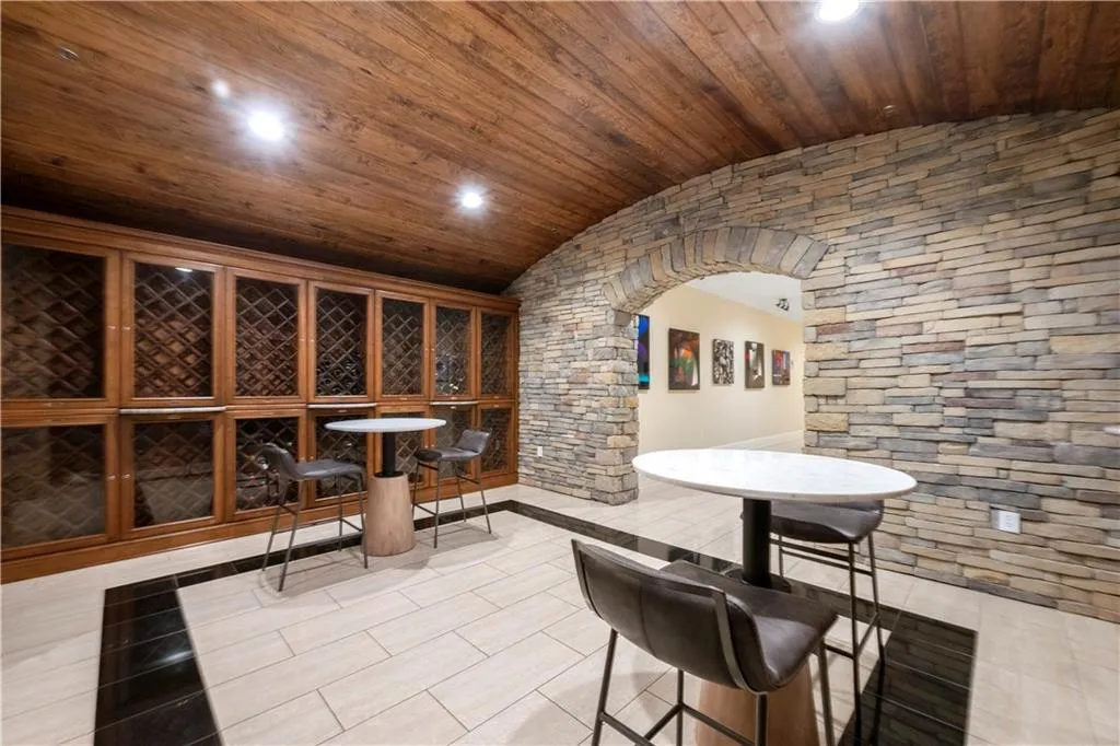 Residents can rent a private wine cellar, offering a secure and elegant space to store and showcase your wine selection