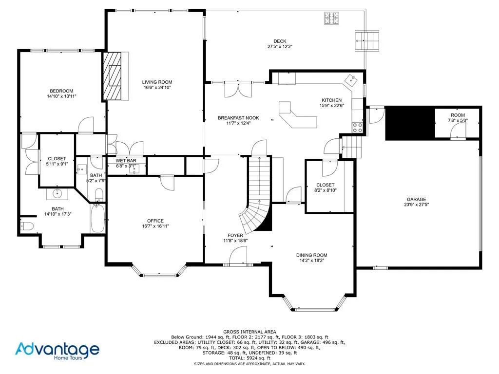 190 Grogans Landing, Sandy Springs, Georgia 30350, 5 Bedrooms Bedrooms, ,4 BathroomsBathrooms,Residential,Sold,190 Grogans Landing,7264610