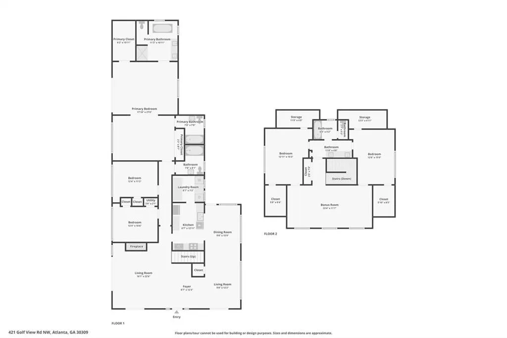421 Golfview Rd Nw Road Nw, Atlanta, Georgia 30309, 5 Bedrooms Bedrooms, 0 ,4 BathroomsBathrooms,Residential,For Sale,421 Golfview Rd Nw Road Nw,7847849