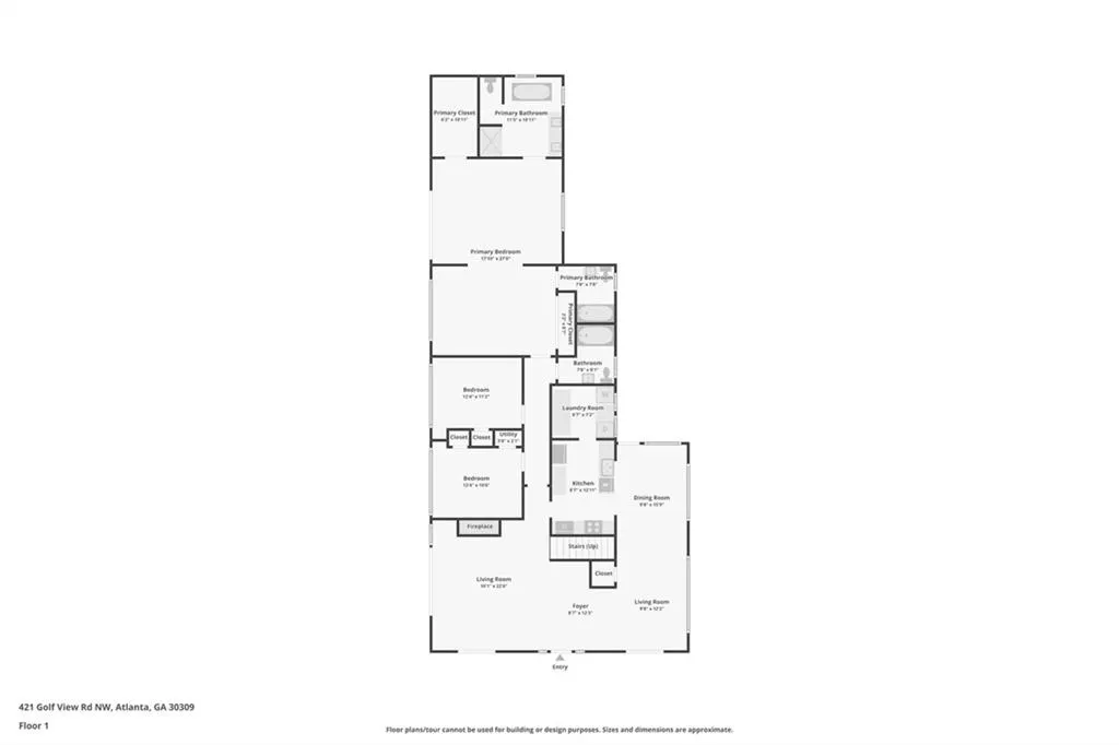 421 Golfview Rd Nw Road Nw, Atlanta, Georgia 30309, 5 Bedrooms Bedrooms, 0 ,4 BathroomsBathrooms,Residential,For Sale,421 Golfview Rd Nw Road Nw,7847849
