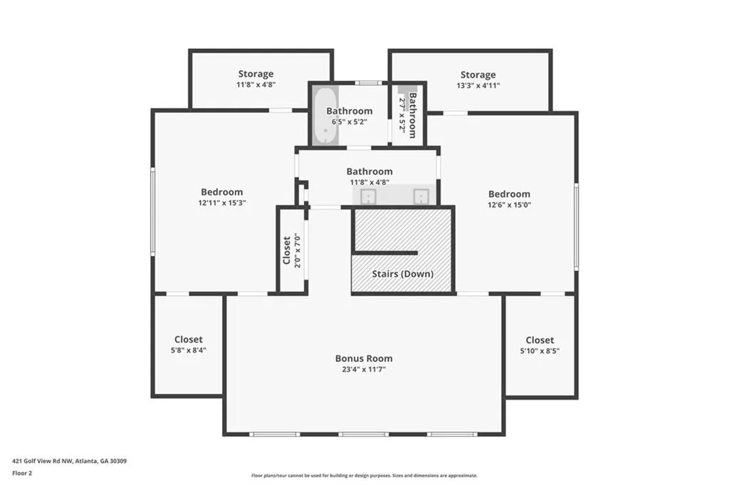 421 Golfview Rd Nw Road Nw, Atlanta, Georgia 30309, 5 Bedrooms Bedrooms, 0 ,4 BathroomsBathrooms,Residential,For Sale,421 Golfview Rd Nw Road Nw,7847849