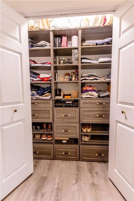 View of closet