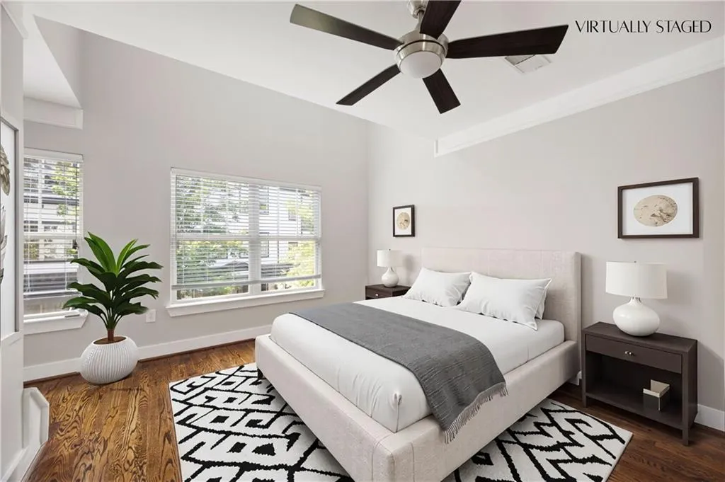 Primary Bedroom - Virtually Staged
