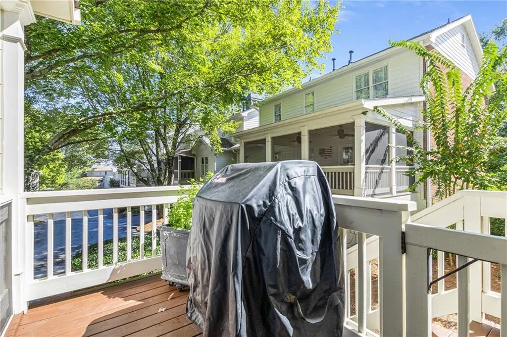 Deck right off of your screened in porch Deck right off of your screened in porch