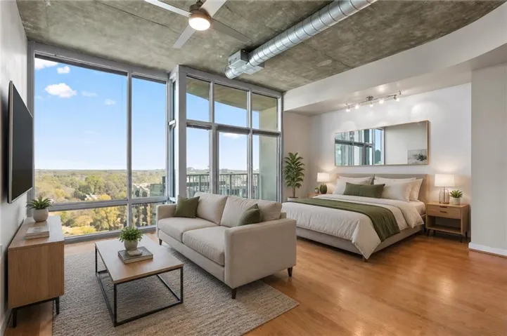 Open and Bright Floor Plan.