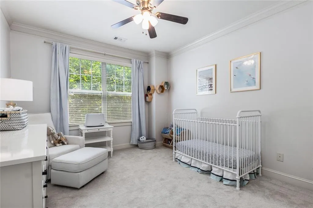 Additional upstairs secondary bedroom.