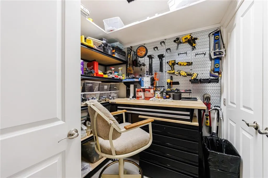 Workshop/storage. There is a roughed-in W/D hookup