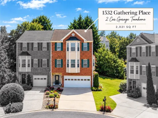 2 Car Garage + Driveway parking