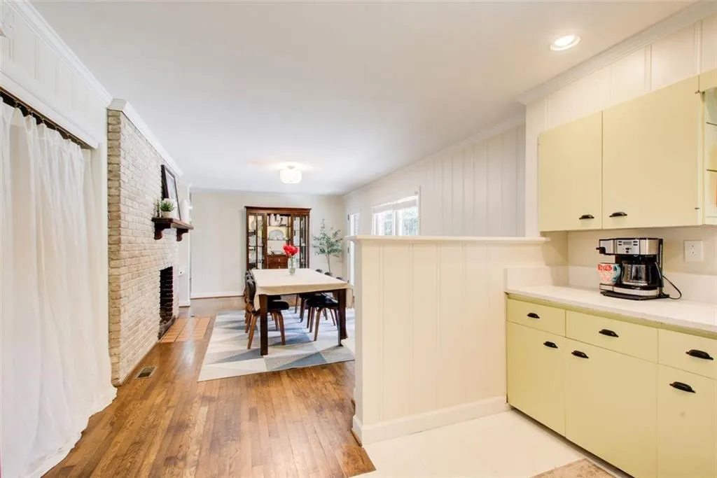 Open concept living with this kitchen and  fireside keeping room.