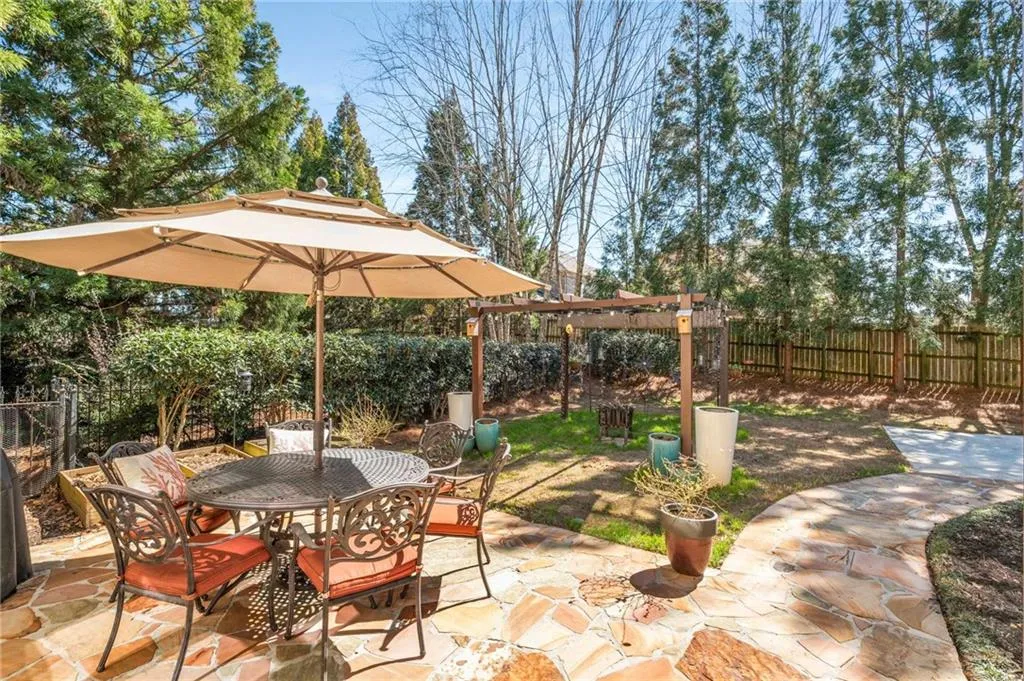View of patio / terrace featuring outdoor dining space and a fenced backyard