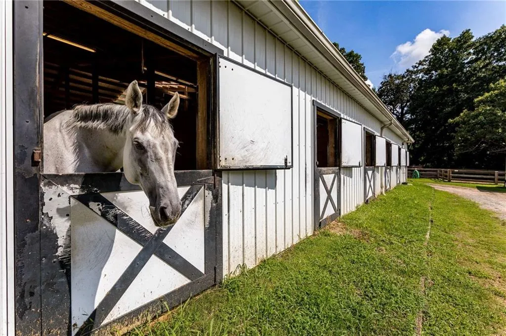 View of stable