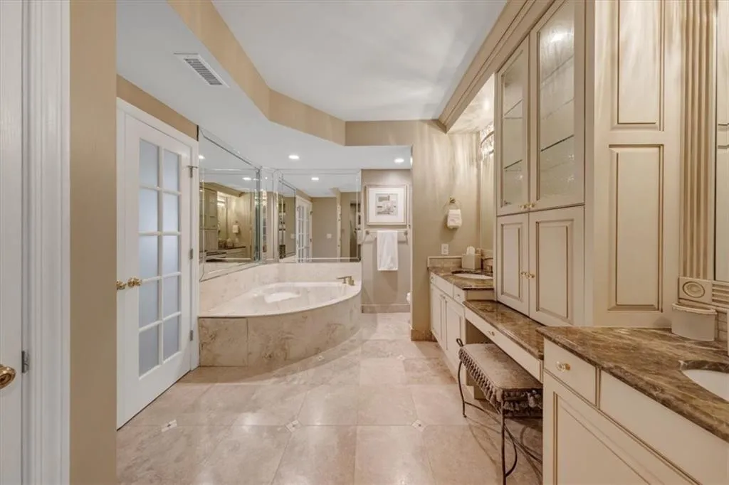Elegant custom cabinets and refined trim