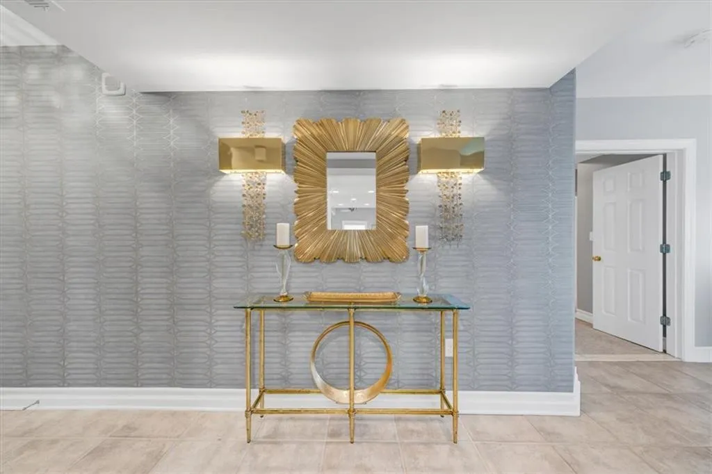 Professionally designed and decorated with select light fixtures and furnishings (all included)