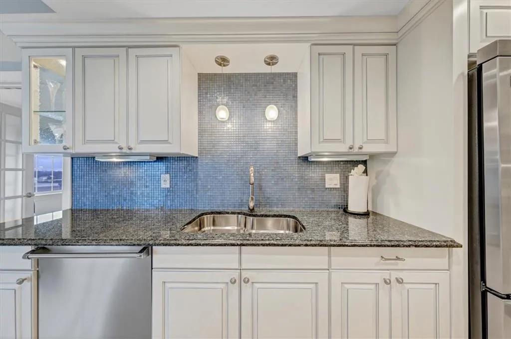 Classic cabinets with luxury trim