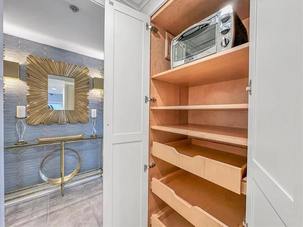 Custom pantry drawers