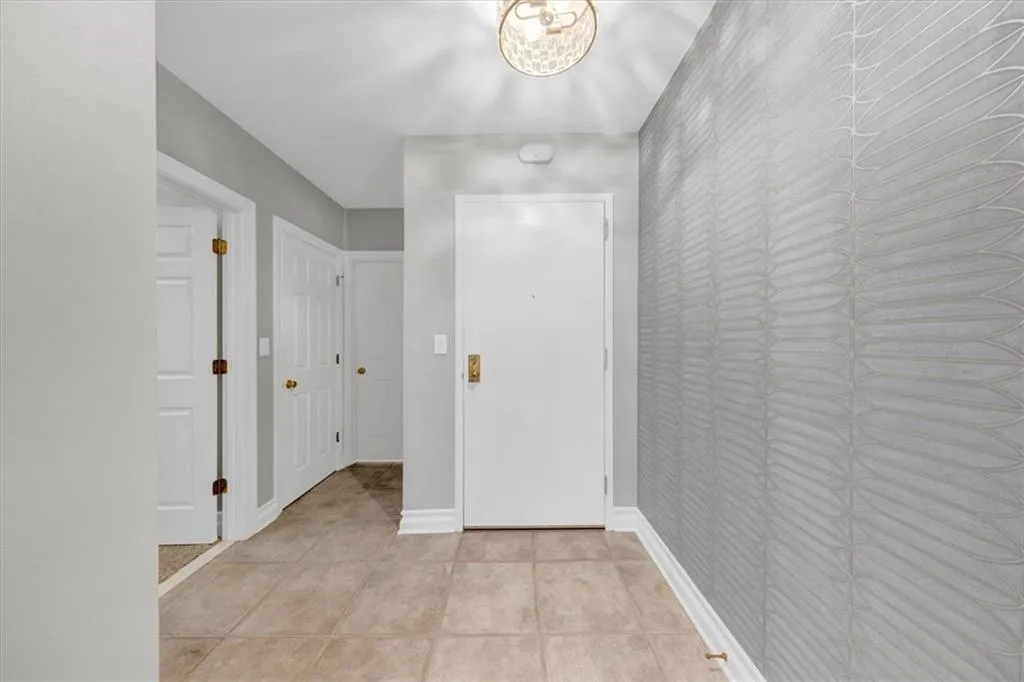 Condo front door entry