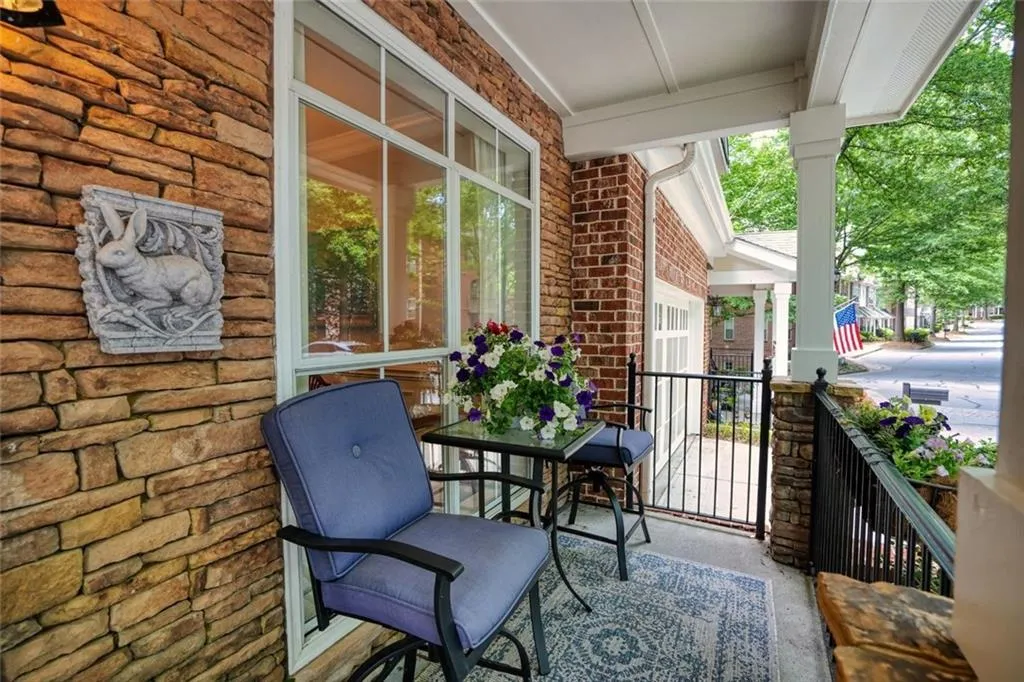 Front porch - one of 3 outdoor living spaces
