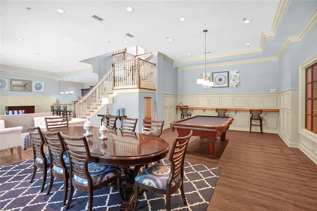 Pool, clubhouse, fitness center, billiards room, k