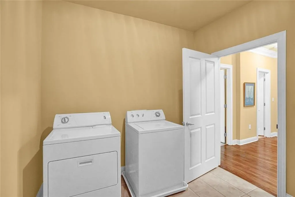 top floor laundry room