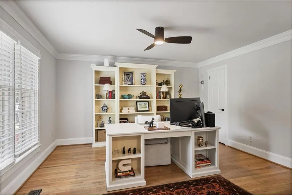 Office could be a bedroom on the main