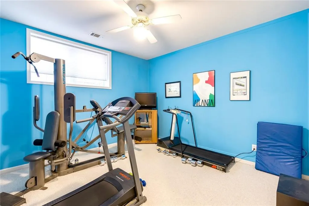Gym equipment can be included in the sale!