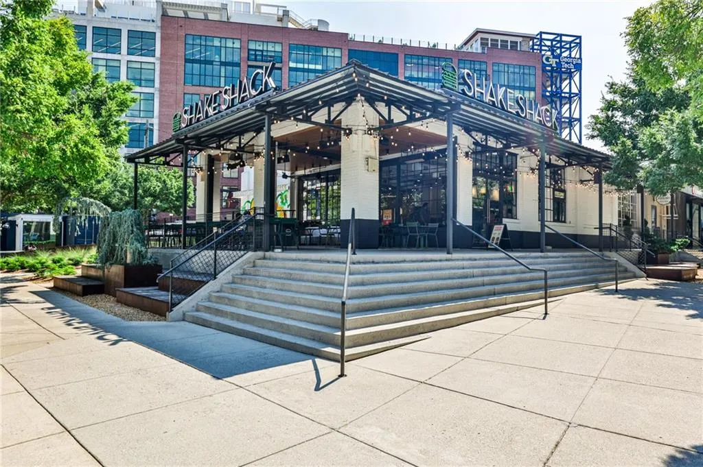 Just around the corner from Shake Shack and Georgia Tech
