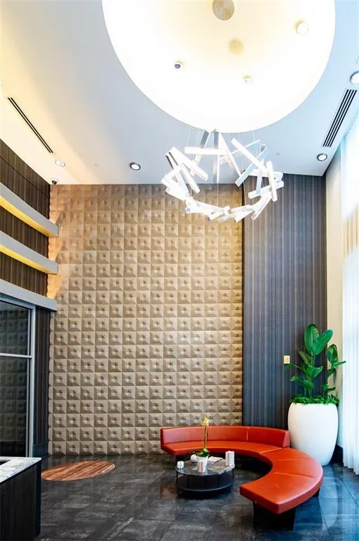 Common area featuring recessed lighting