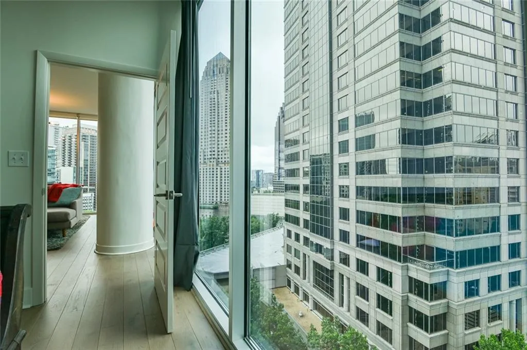 Balcony featuring a city view