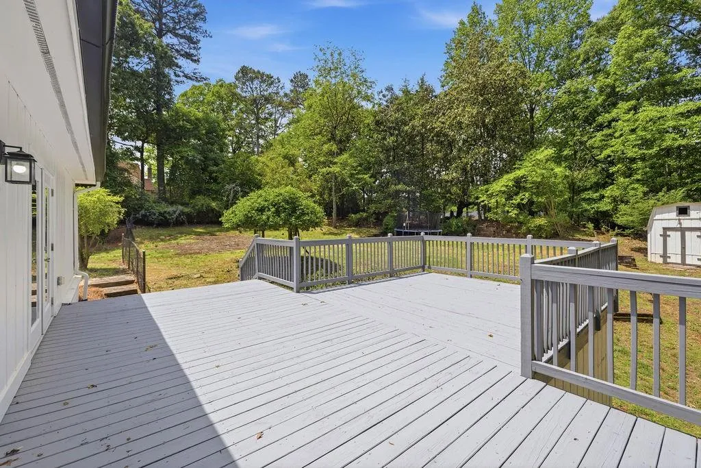 Walkout to Deck from Kitchen & Great Room