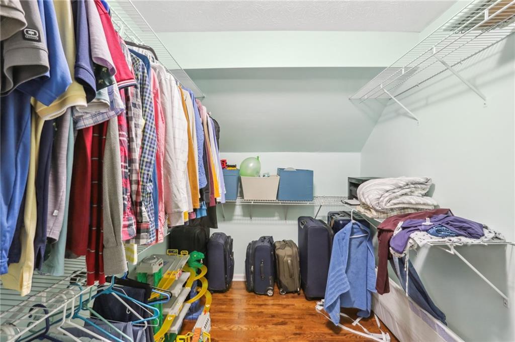 Additional huge walk in closet in upstairs guest bedroom.