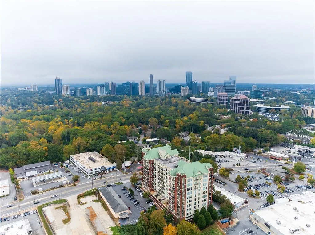 Drone / aerial view featuring a view of city