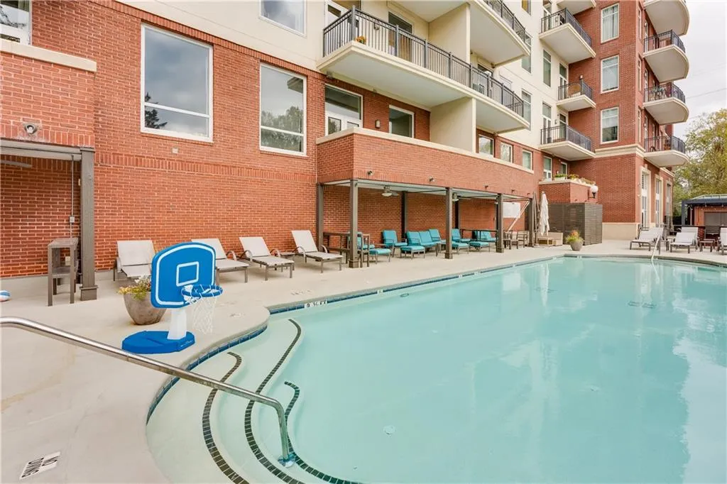 Pool featuring a patio