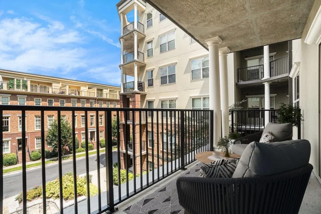 Step outside to your Private Balcony perfect for Morning Coffee, Sunlight, and Relaxation